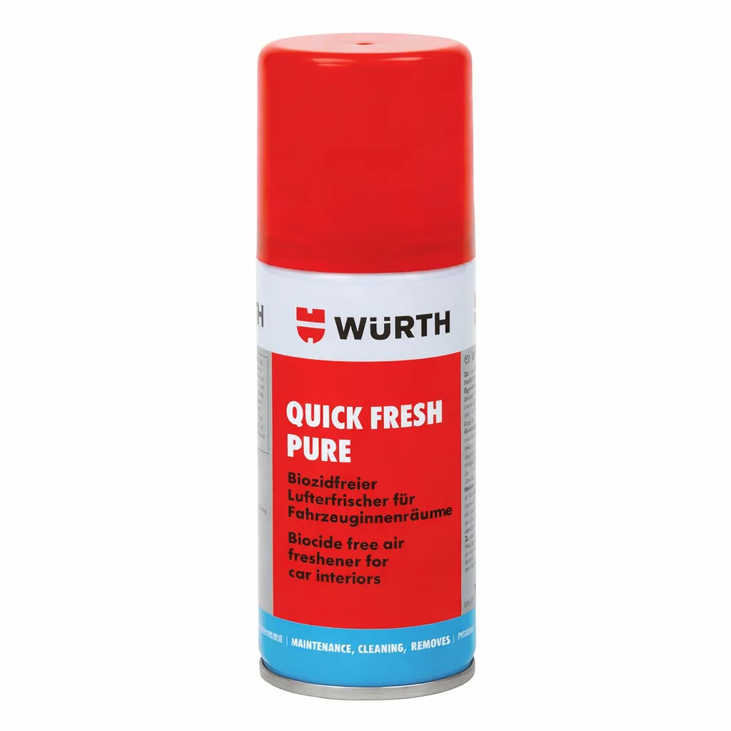 Würth Quick Fresh Pure Biyosit İçermeyen Araç İçi Koku Giderici 100ml